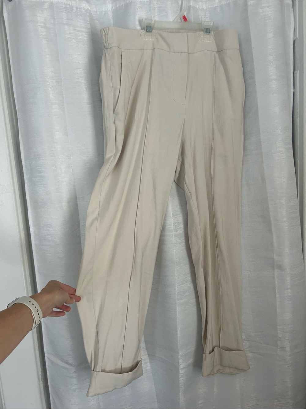 Nine West Cream Tailored Trousers - Picture 4 of 5
